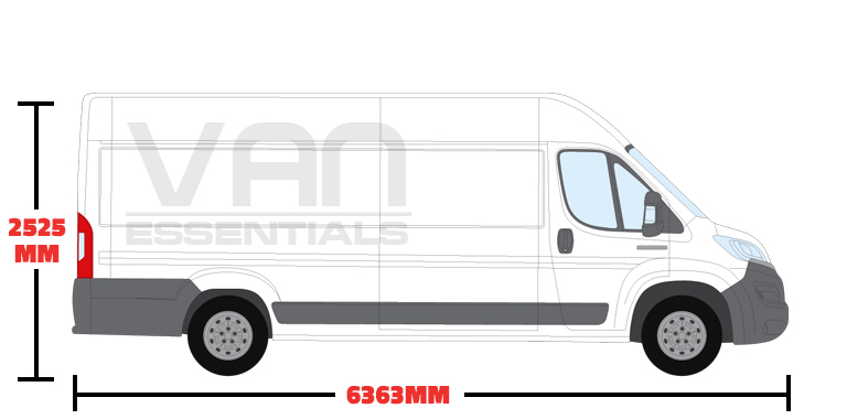 Extra Long Wheel Base (L4) High Roof (H2) Twin Door