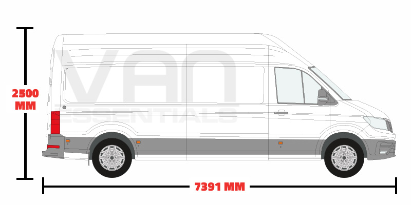 Extra Long Wheel Base (L5) High Roof (H3)