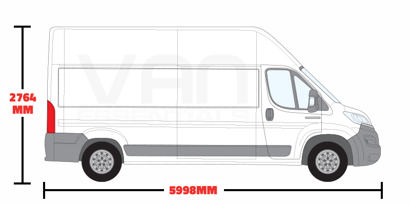 Long Wheel Base (L3) Extra High Roof (H3) Twin Door
