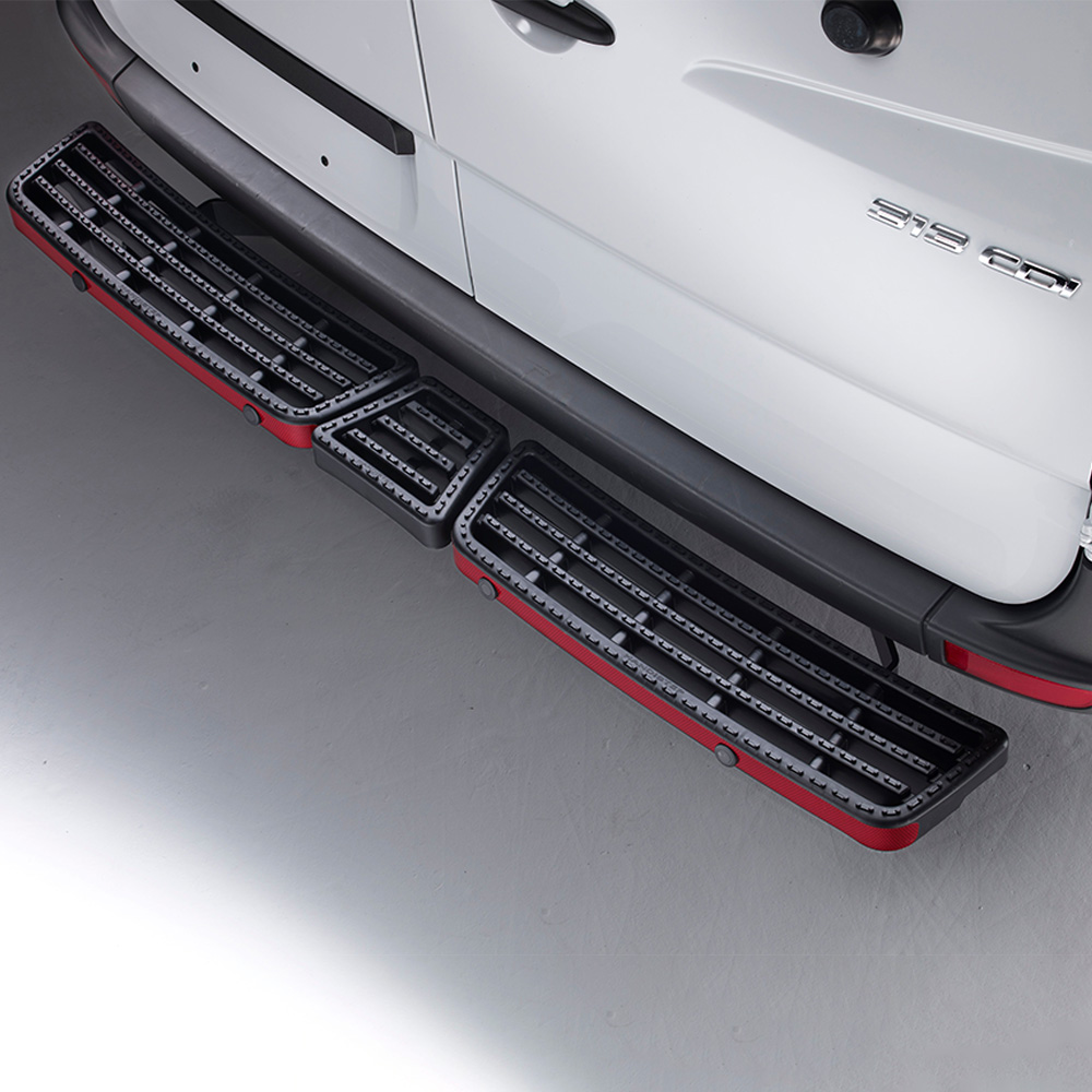 Citroen Relay 2018 to 2021 All Models - Rhino Products Triple Rear Access Step (Supplied with Connect +) -
