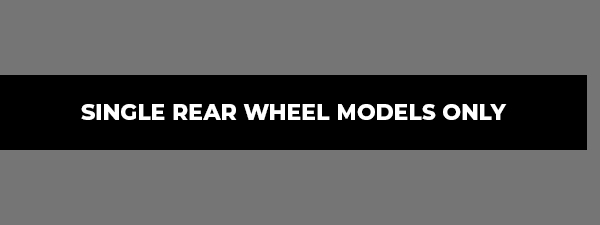 Single Rear Wheel Only -2017 Onwards
